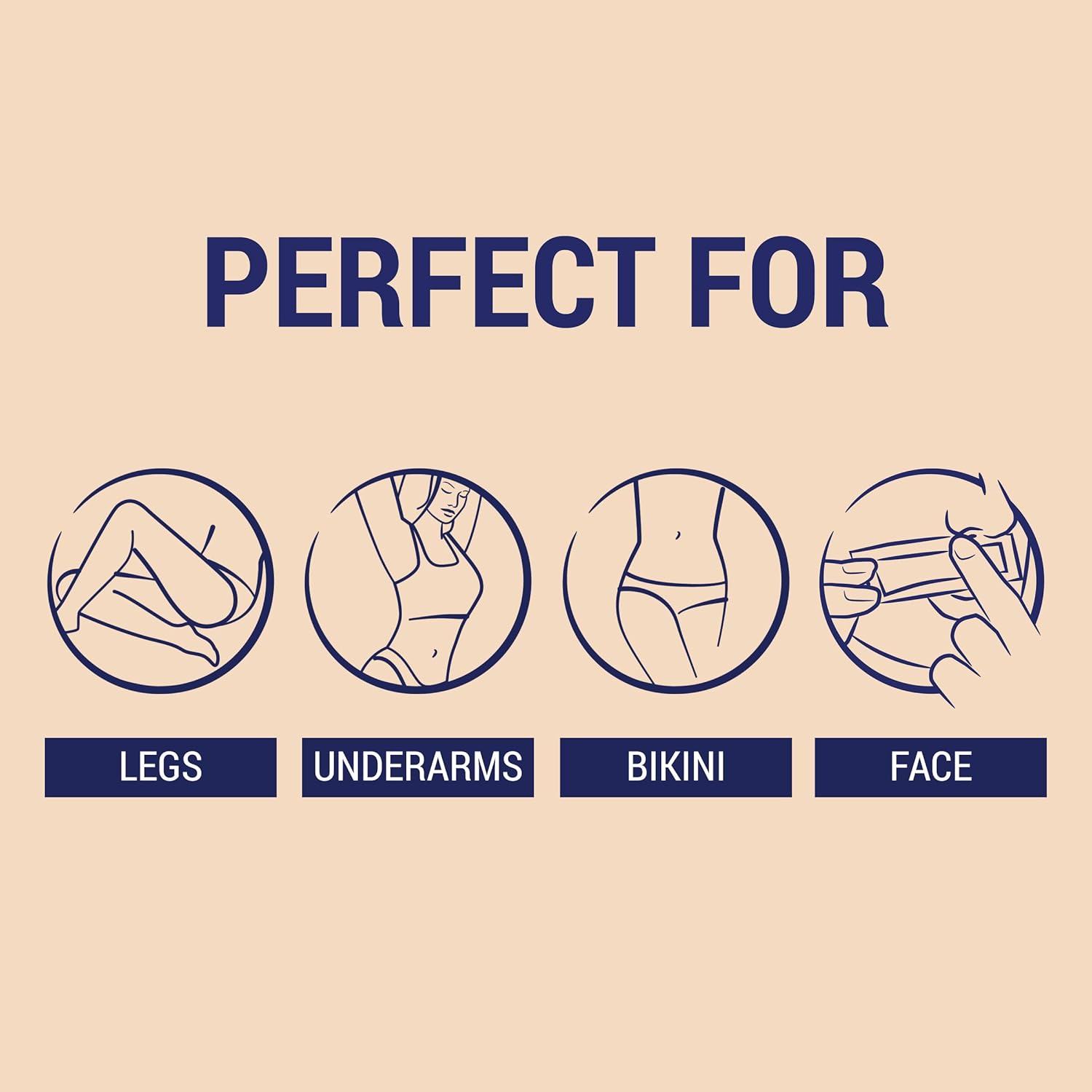 Nair Strip Free Wax for Sensitive Skin - Gentle Hair Removal Waxing Kit for Face & Sensitive Areas - Easy to Use, No Wax Strips Needed - Smooth, Long-Lasting Results - 100G image number 4