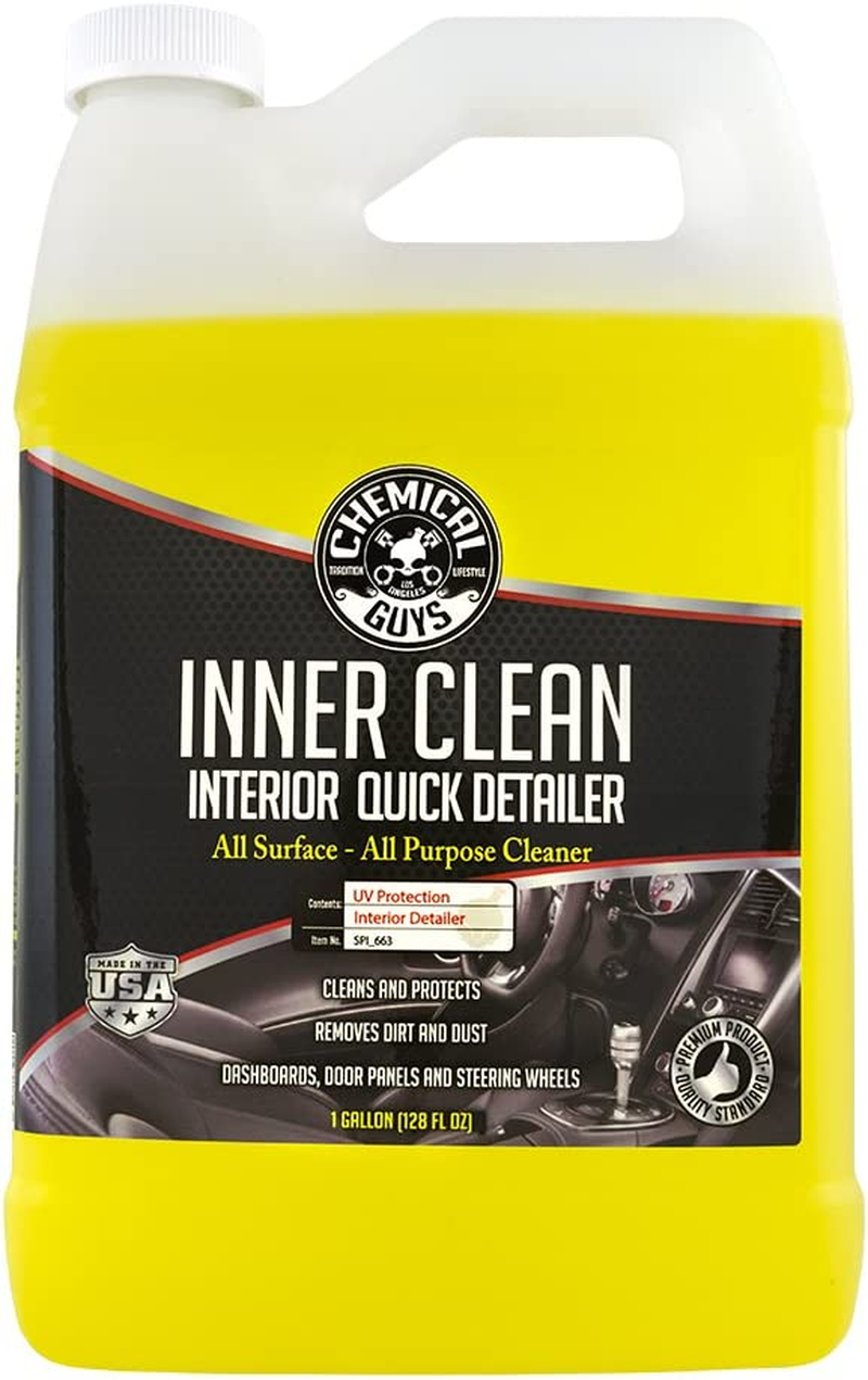 Chemical Guys SPI_663_16 Innerclean Interior Quick Detailer and Protectant (16 Oz) - Gallon, Innerclean Only
