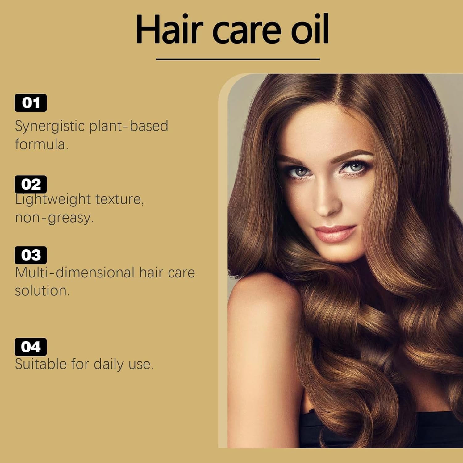 Hair Oil 60Ml Rosemary Hair Essential Oil, Rosemary Oilfrizzy & Damaged Hair | Frizz Control, Split End Treatment & Scalp Nourishment image number 2