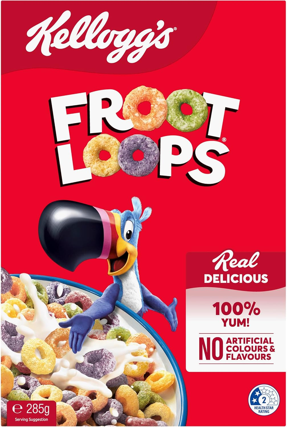 Kellogg'S Froot Loops Breakfast Cereal, 285G image number 6