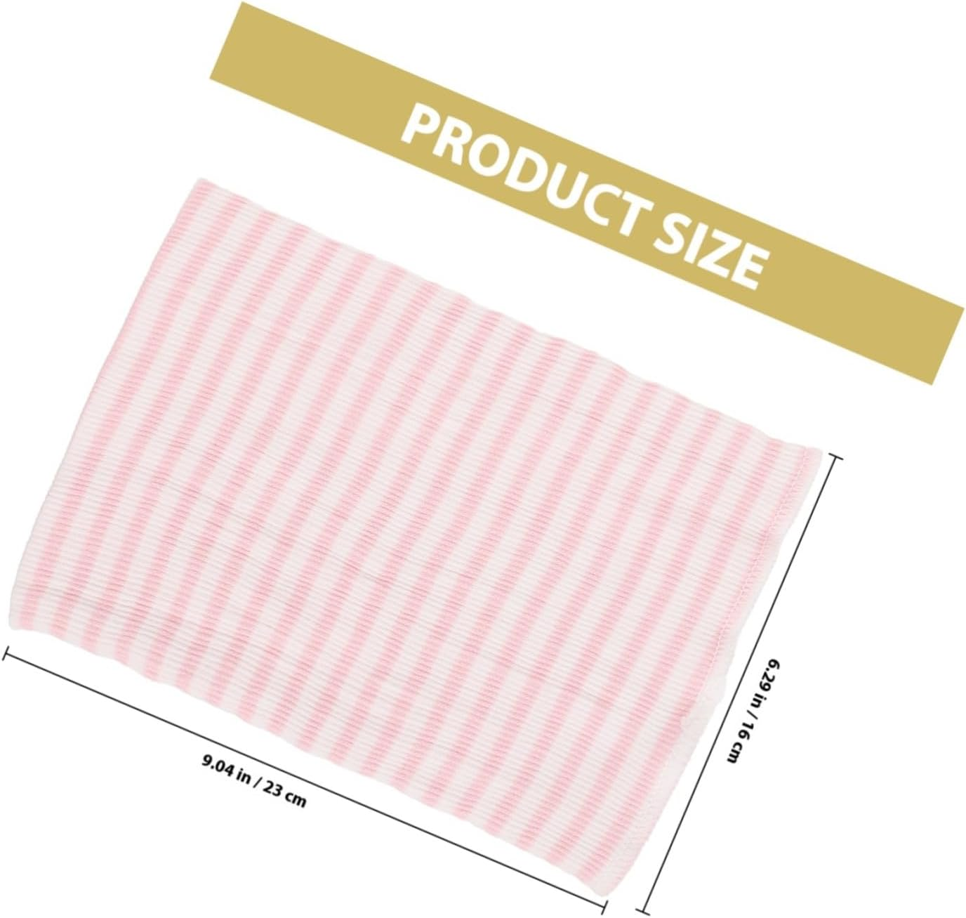 Cotton Belly Band for Newborns and Soft Navel Cord Protector with High Elasticity for Cold Weather Comfortable Belly Wrap in Pink Stripe Moms image number 3