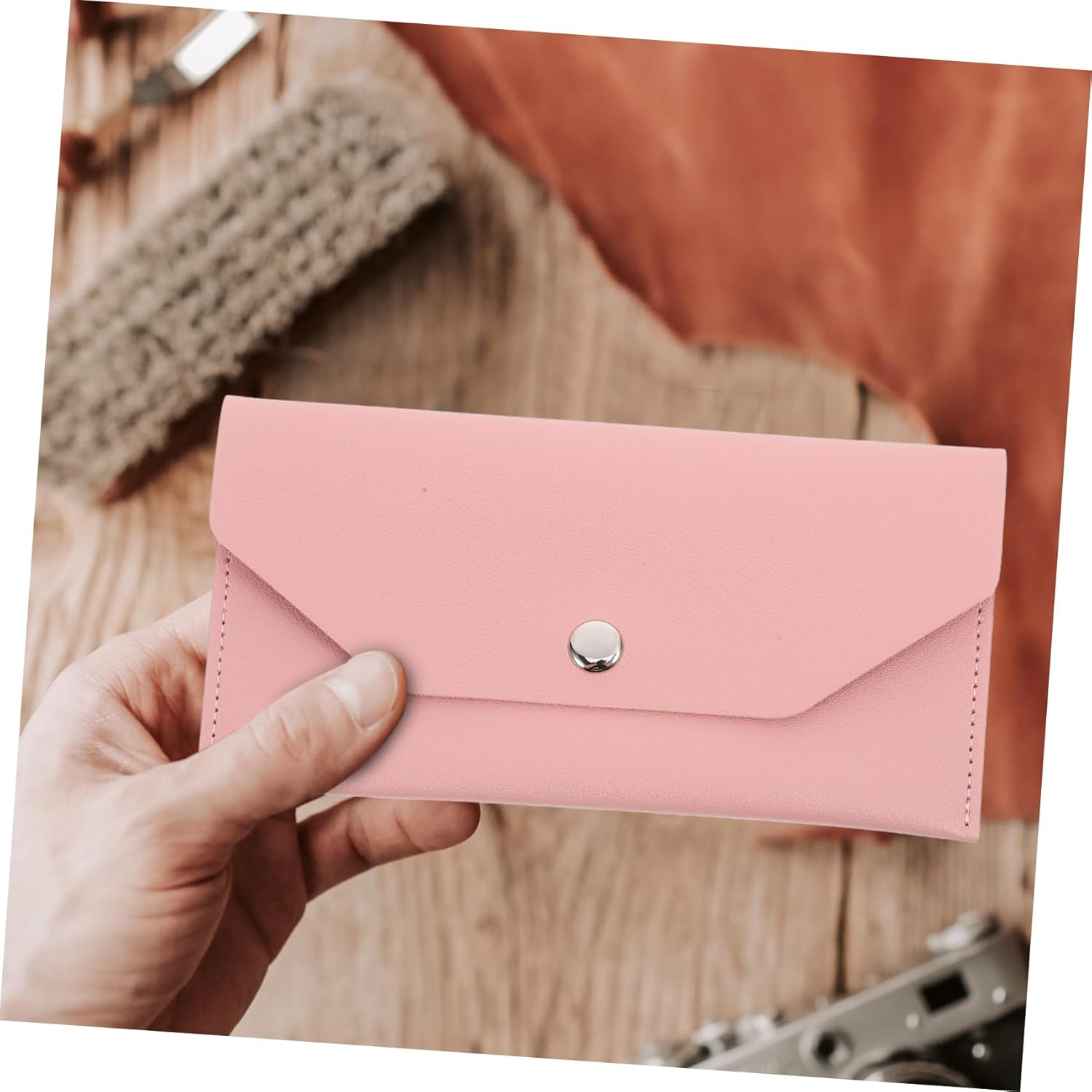 Sewroro Document Organizer Passport Ticket Holder Men Passport Holder Travel Essentials Storage