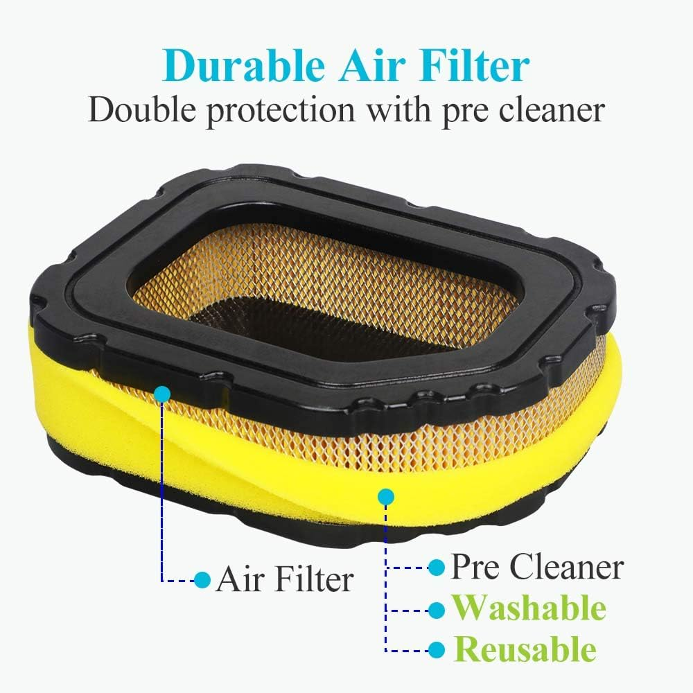 HOODELL 32 083 03-S 32 883 03-S1 Air Filter with Fuel Filter for Cub Cadet Kohler LT1045 LTX1046 LT1050 GT1554 I1046 LT1046 I1050 GTX 1054 LGTX 1054 SLT 1554 SV710 SV715 SV720