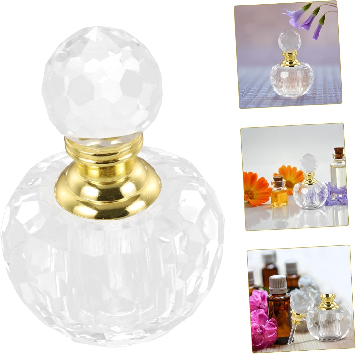Fashionable Perfume Bottles Essential Oil Refillable for Aromatherapy Travel image number 5