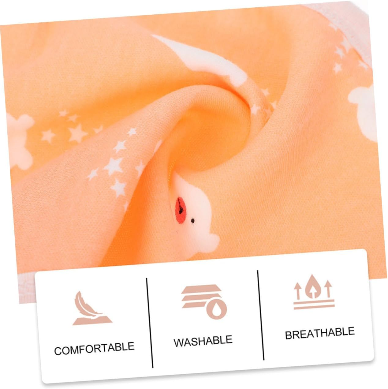 PACKOVE Newborn Cotton Belly Band 80Cm Soft Baby Navel Cord Protective Belly Wrap for Autumn Winter Sleep and Outdoor Use Comfortable Belt for Infants image number 5