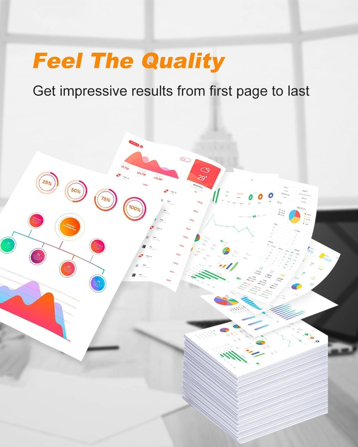 MILEKO 127XL Ink Cartridge Replacement for Epson 127 XL Ink Cartridges T127 Ink for Workforce 60 545 845 645 840 WF-3540 WF-3530 WF-3520 WF-7010 WF-7510 WF-7520 Stylus NX530 NX625 Printer - 2B1C1M1Y image number 4