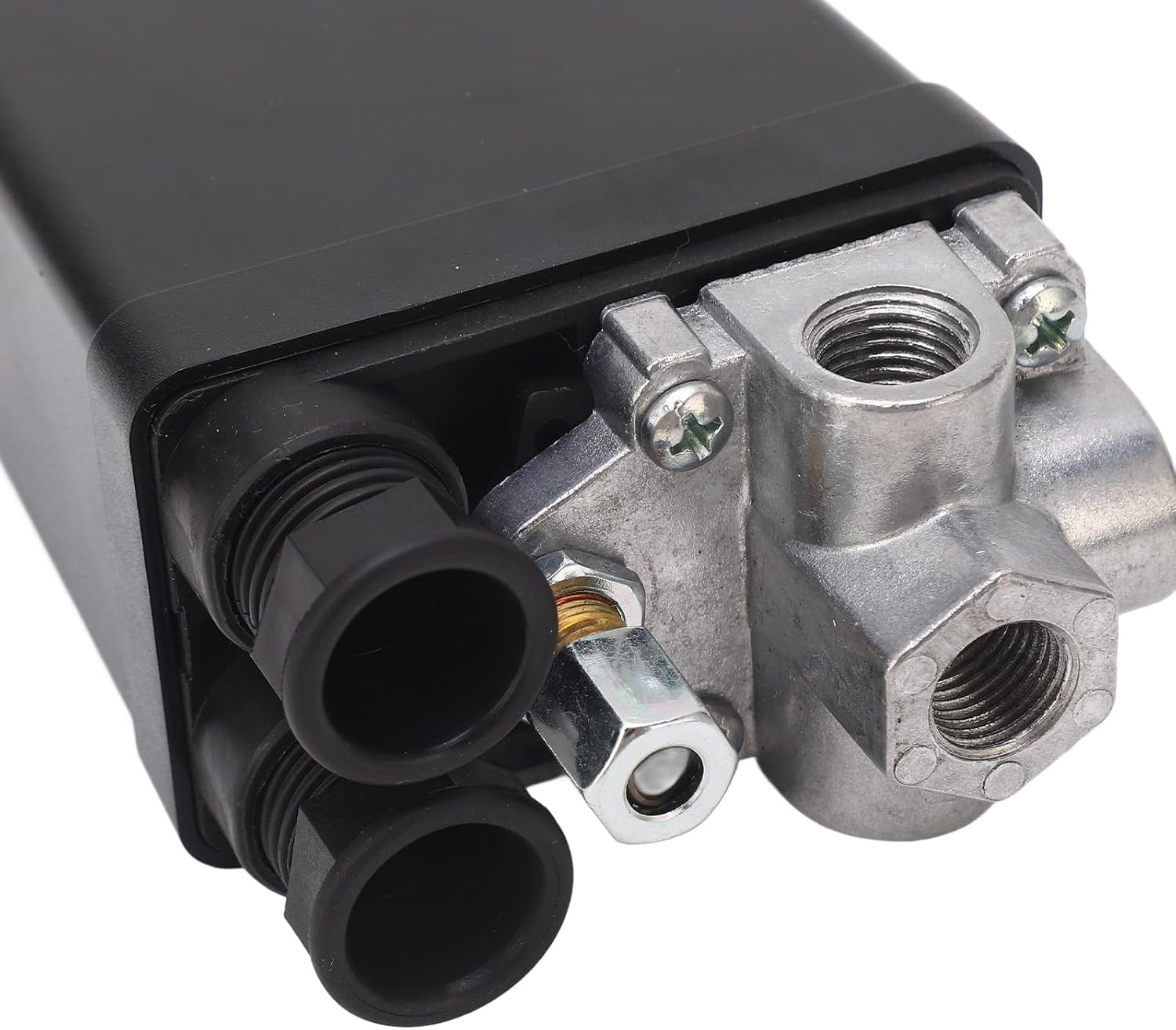 Air Compressor Pressure Switch AC240V 20A 135 to 175Psi Adjustable Pressure 4 Ports Air Compressor Pressure Switch image number 4