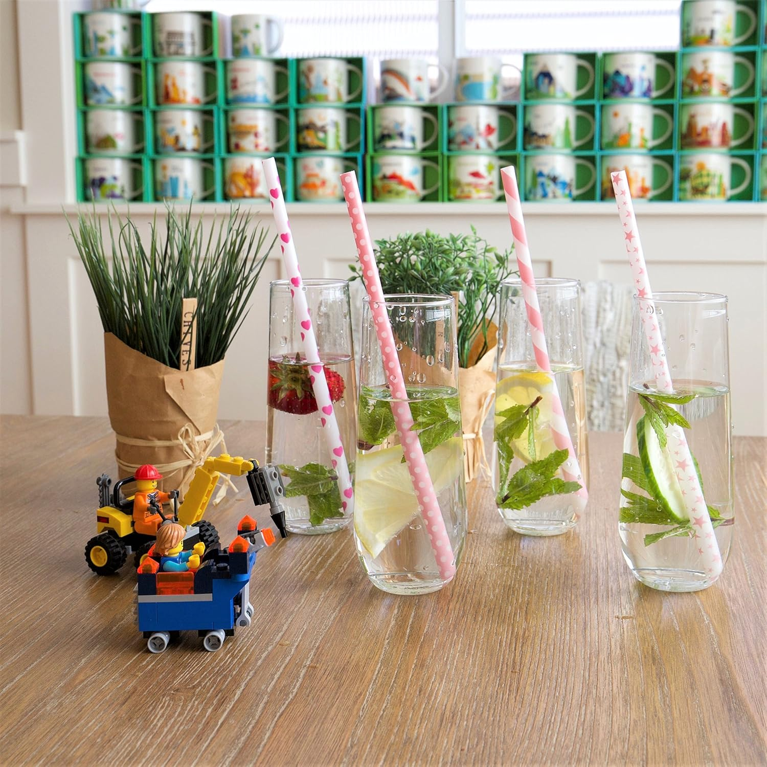 Youngever 16 Pack 210ML Shatterproof Champagne Flute, Plastic Champagne Flutes, Re-Usable Champagne Glasses, Recyclable Champagne Plastic Cup - Stemless, Shatterproof, Flute Glasses image number 4