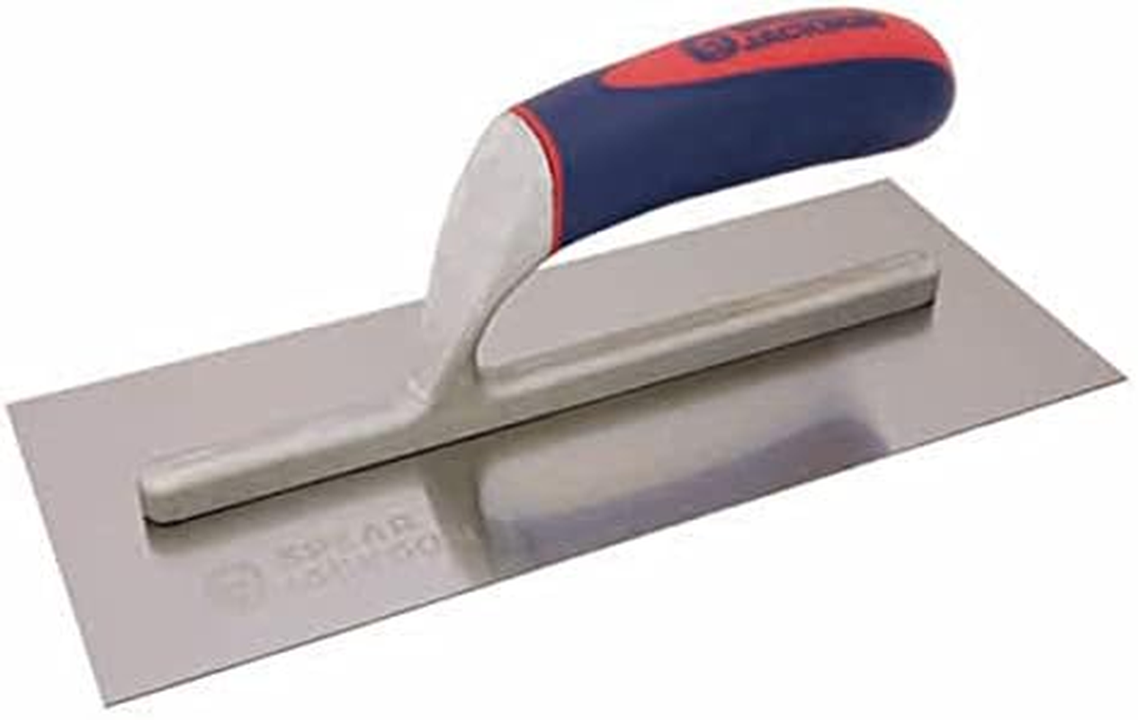 Spear & Jackson Carbon Steel Plastering Float with Soft Grip Handle, 280 X 114 X 0.57 Mm