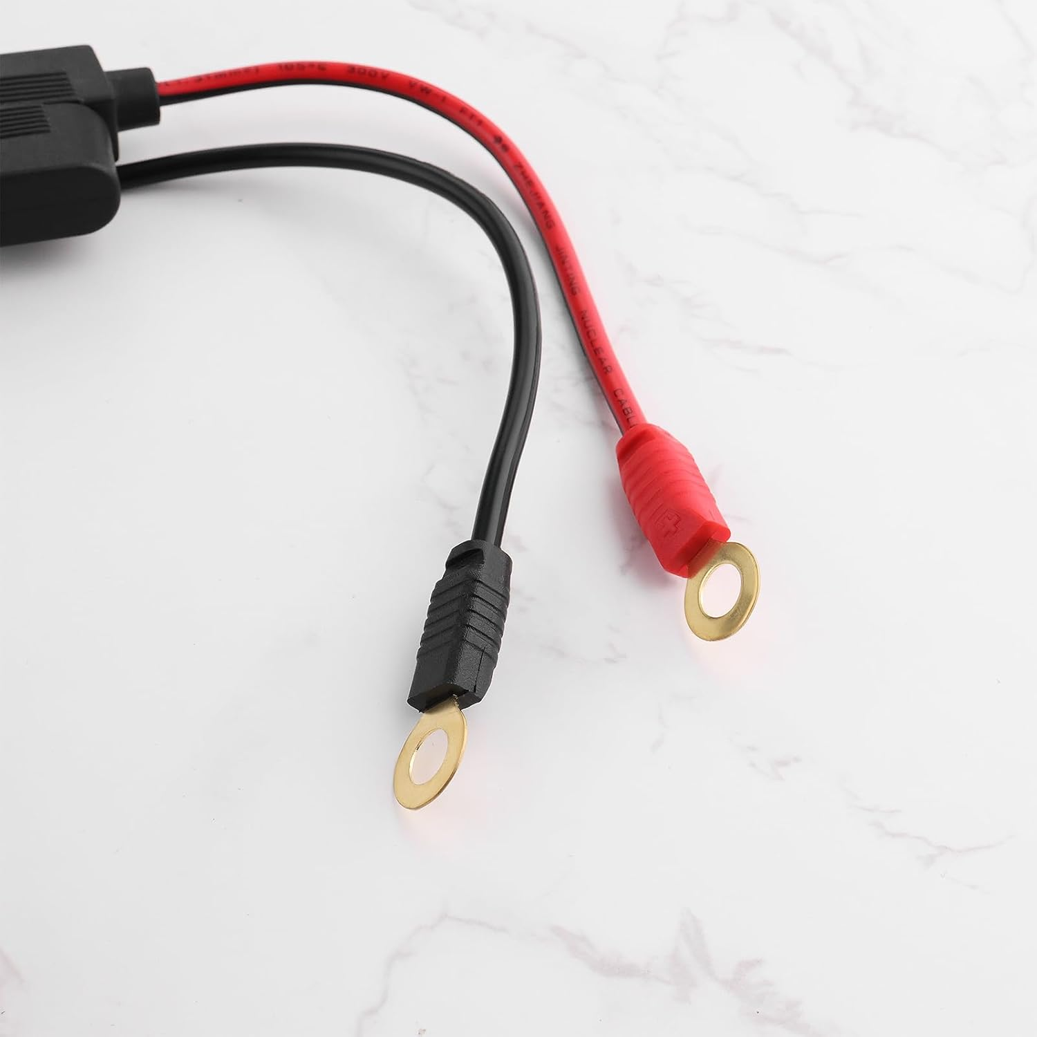 SING F LTD X-Connect to M6 Eyelet Terminal Wires Harness Smart Battery Chargers Extension Cable Compatible with NOCO GC002 X-Connect image number 4