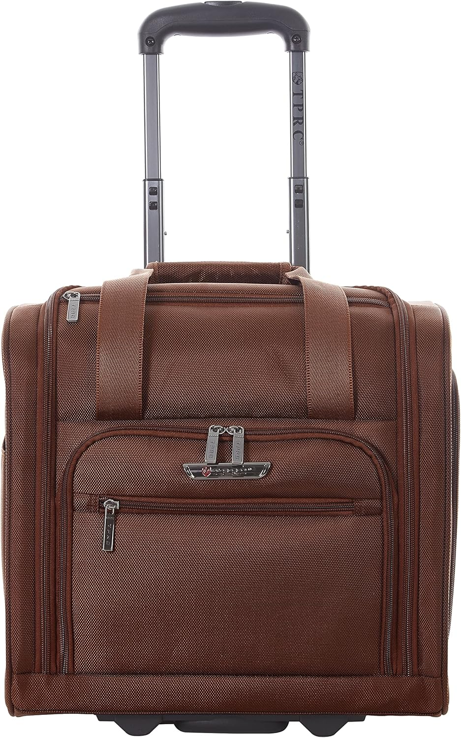 TPRC 15-Inch Smart under Seat Carry-On Luggage with USB Charging Port, Navy Blue, Underseater 15-Inch, 15-Inch Smart under Seat Carry-On Luggage with USB Charging Port