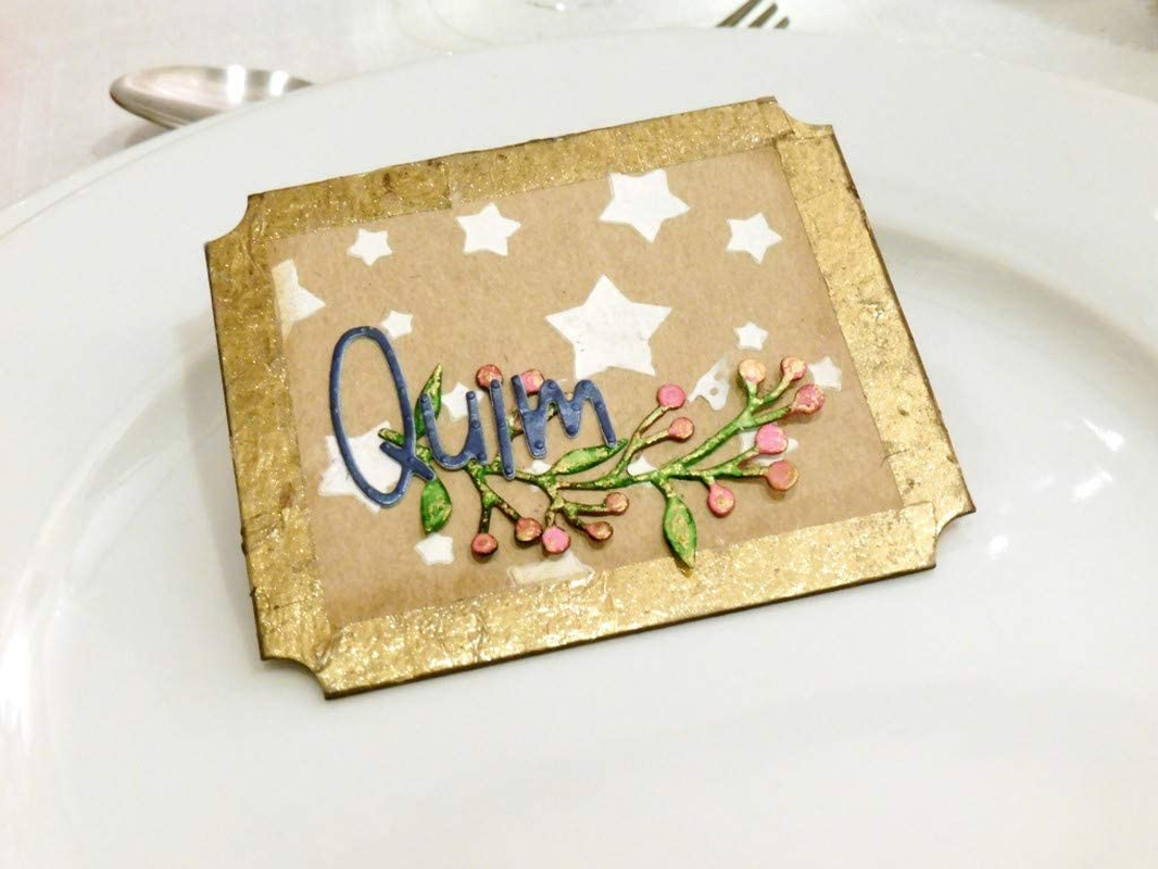 Sizzix 661206 Thinlits Die Set, Garden Greens by Tim Holtz (9/Pack), 7.5 X 5.63 X 0.25 image number 2