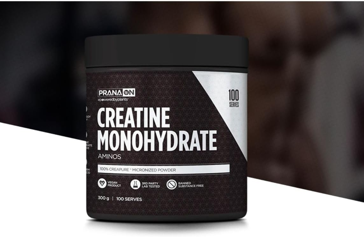 Pranaon Amino Creatine Monohydrate Muscle Power 300 G image number 3