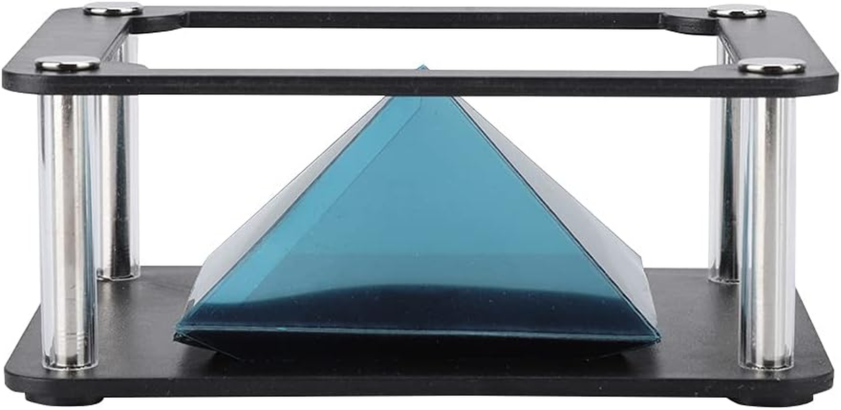 Smartphone Hologram, 360&deg; Image 3D Hologram Pyramid Display Projector, 3D Holographic Display Stands, for Corporate Product Display, Cartoon Interaction, Etc (Cylindrical) image number 4