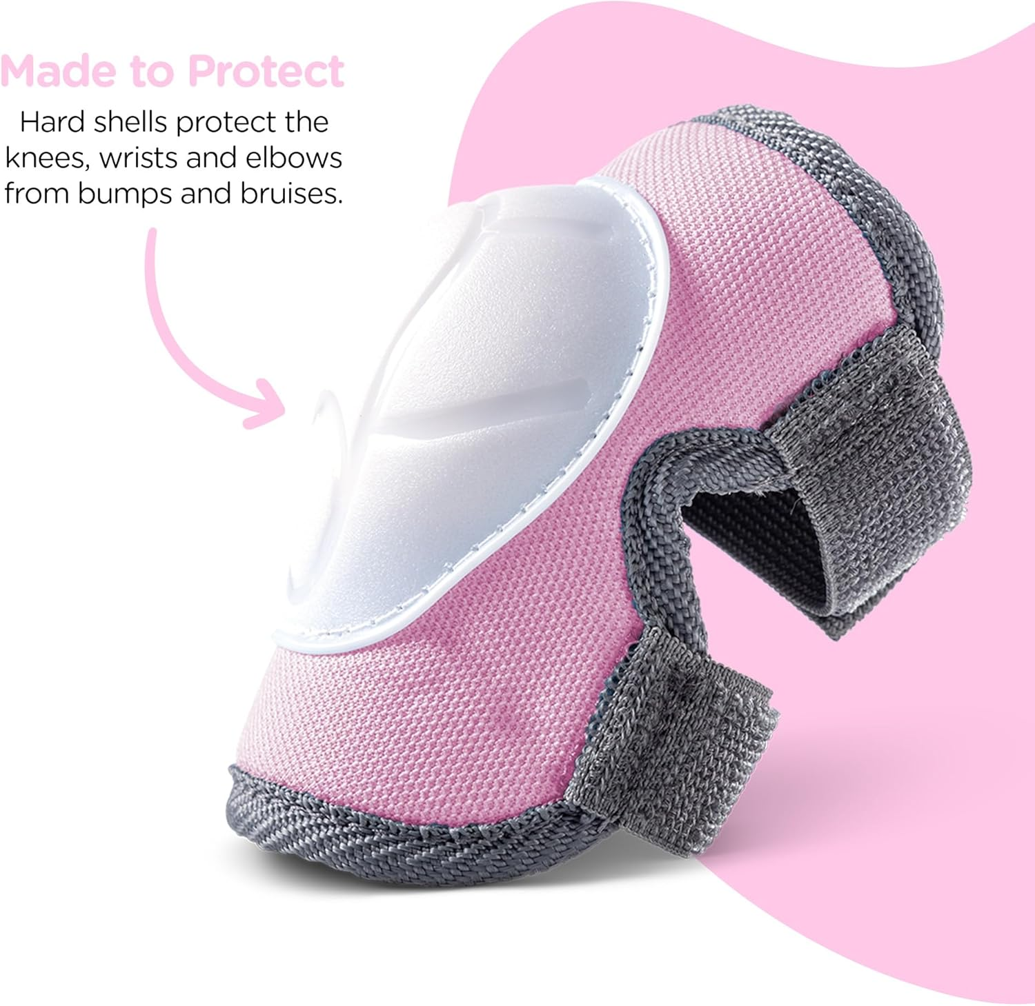 Toy Safety Pads Set, Small, Pink, Ages 3+, Weight Limit 25Kg image number 4