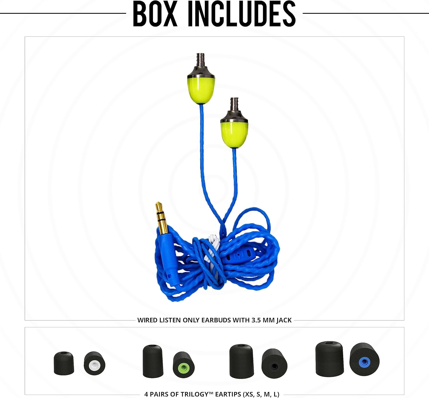 Isotunes Wired Earplug Headphones, 29 NRR, IPX5 Waterproof, OSHA Compliant Noise Isolating Earbuds, Listen Only image number 2
