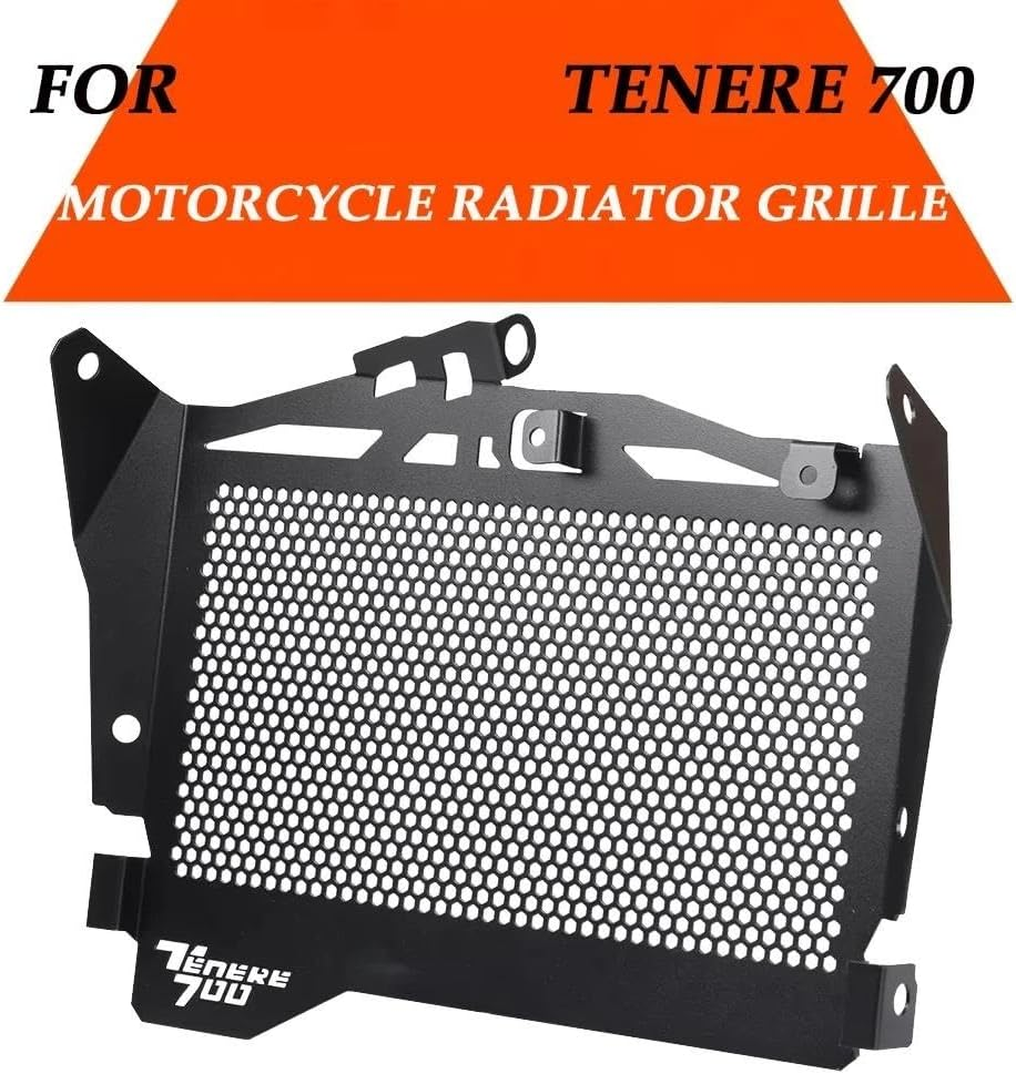 VEAEKNCFCB for Y&Amaha for Tenere 700 Tenere700 Rally T7 2019-2023 Motorcycle Accessories Radiator Grille Guard Protector Cover Motorcycle Radiator Guard Engine image number 5