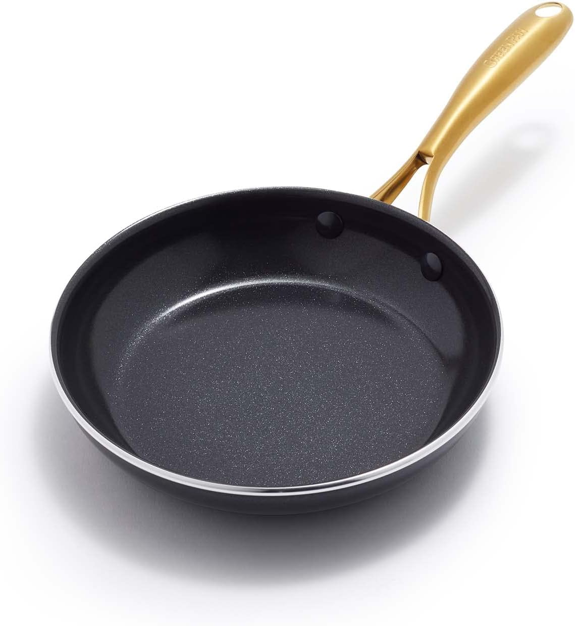 Greenpan Glass Lid, 7.9 Inches (20 Cm), Stainless Steel, Gold Handle, Fully Physically Reinforced image number 4