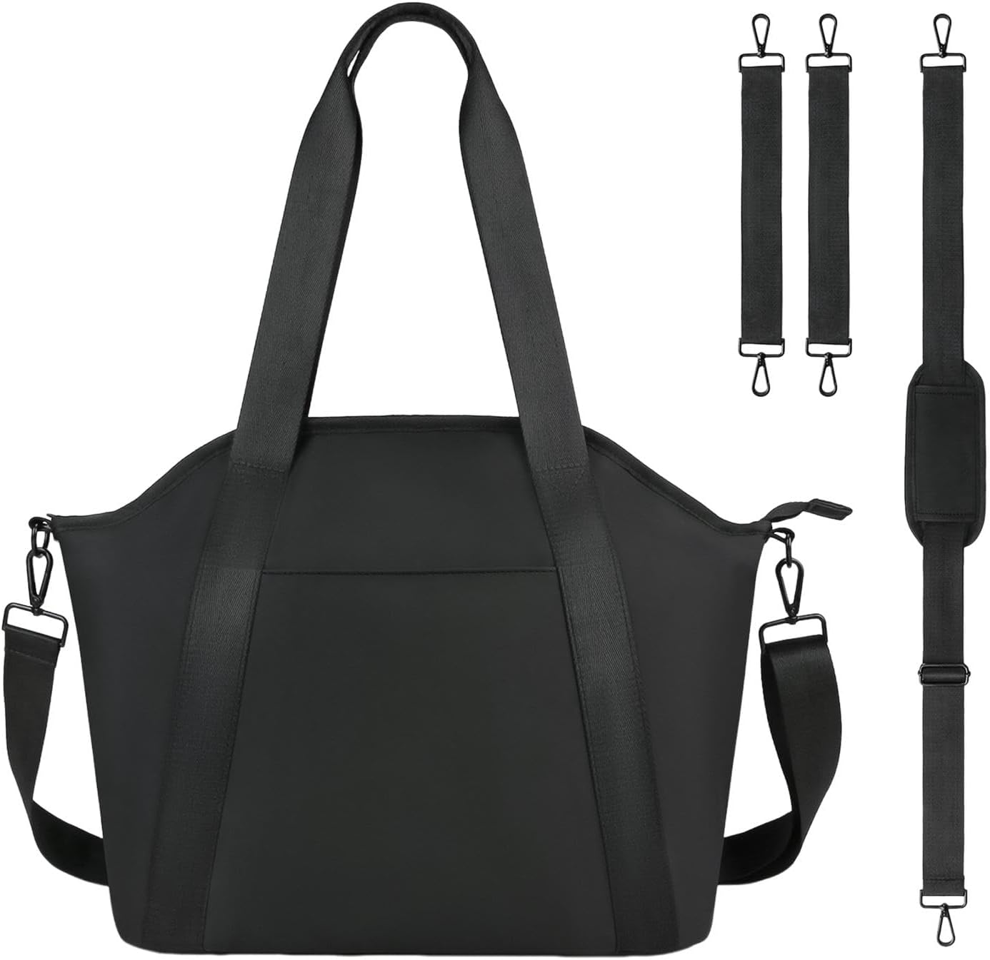 Stroller Bag, Diaper Bag, Waterproof Bag, Storage Bag, Mom Waterproof Supplies Storage Bag, Mom Bag Milk Bottle Holder Diaper Tote Bags with Shoulder Strap, Large Capacity for Wet Wipes Diaper Travel, image number 1