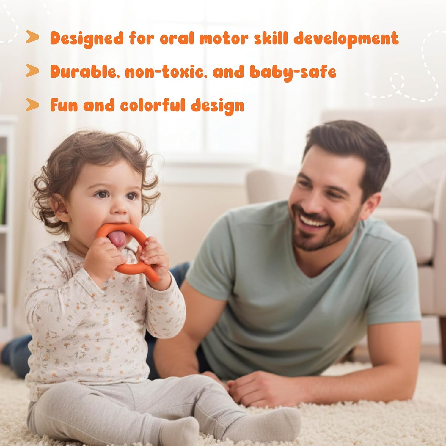 (Pack of 1) - P'S and Q'S CHEWY TUBE image number 1