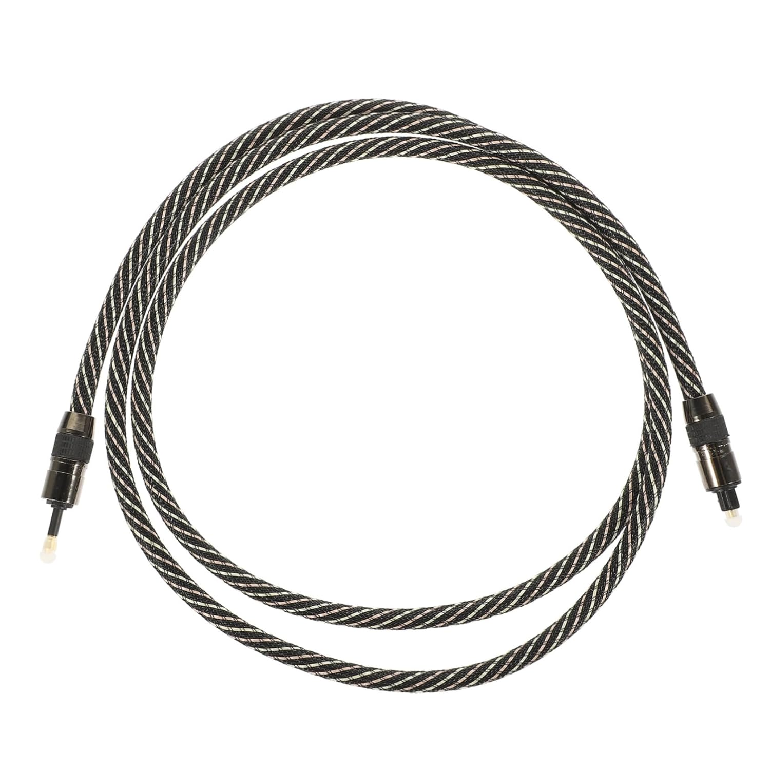 Digital Optical Audio Cable 1.5M Fiber Male to Male Cord for Sound Bar and Tv High-End Square round Connector Home Theater Audio Cable for Australian Users image number 5