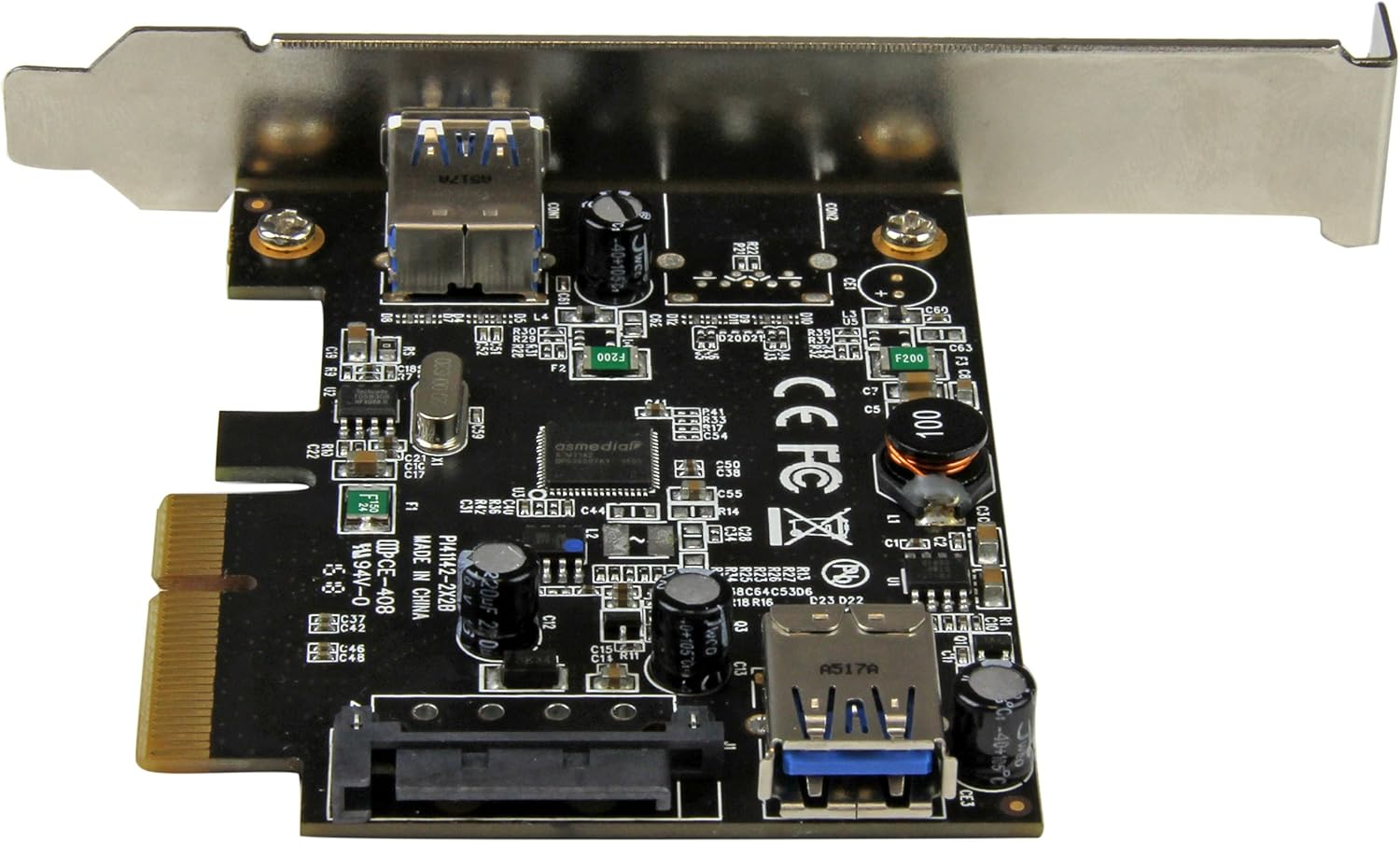 Startech.Com 2 Port USB 3.1 10Gbps Card with Type-A - PCI Express PEXUSB311EI