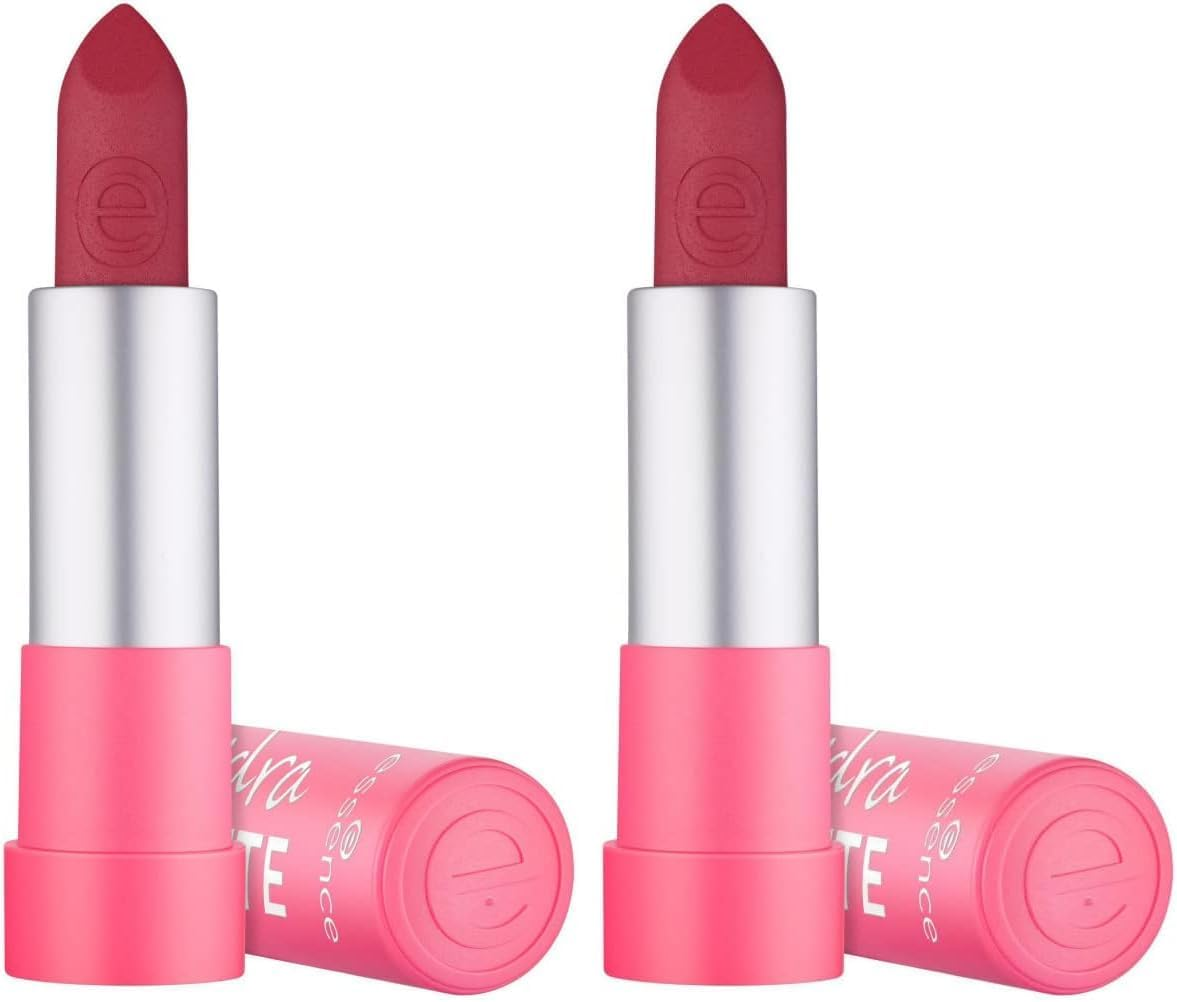 Essence Cosmetics Hydra Matte Lipstick 3.5 G, 406 Cherrific (Pack of 2) image number 6
