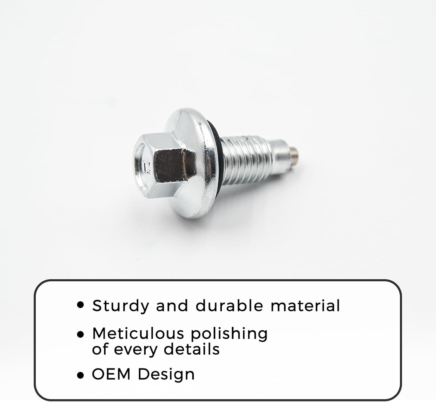 LS1 LS6 LS2 LS3 LS7 M12X1.75 Magnetic Oil Pan Drain Plug Bolt &O-Ring 653096 New image number 3