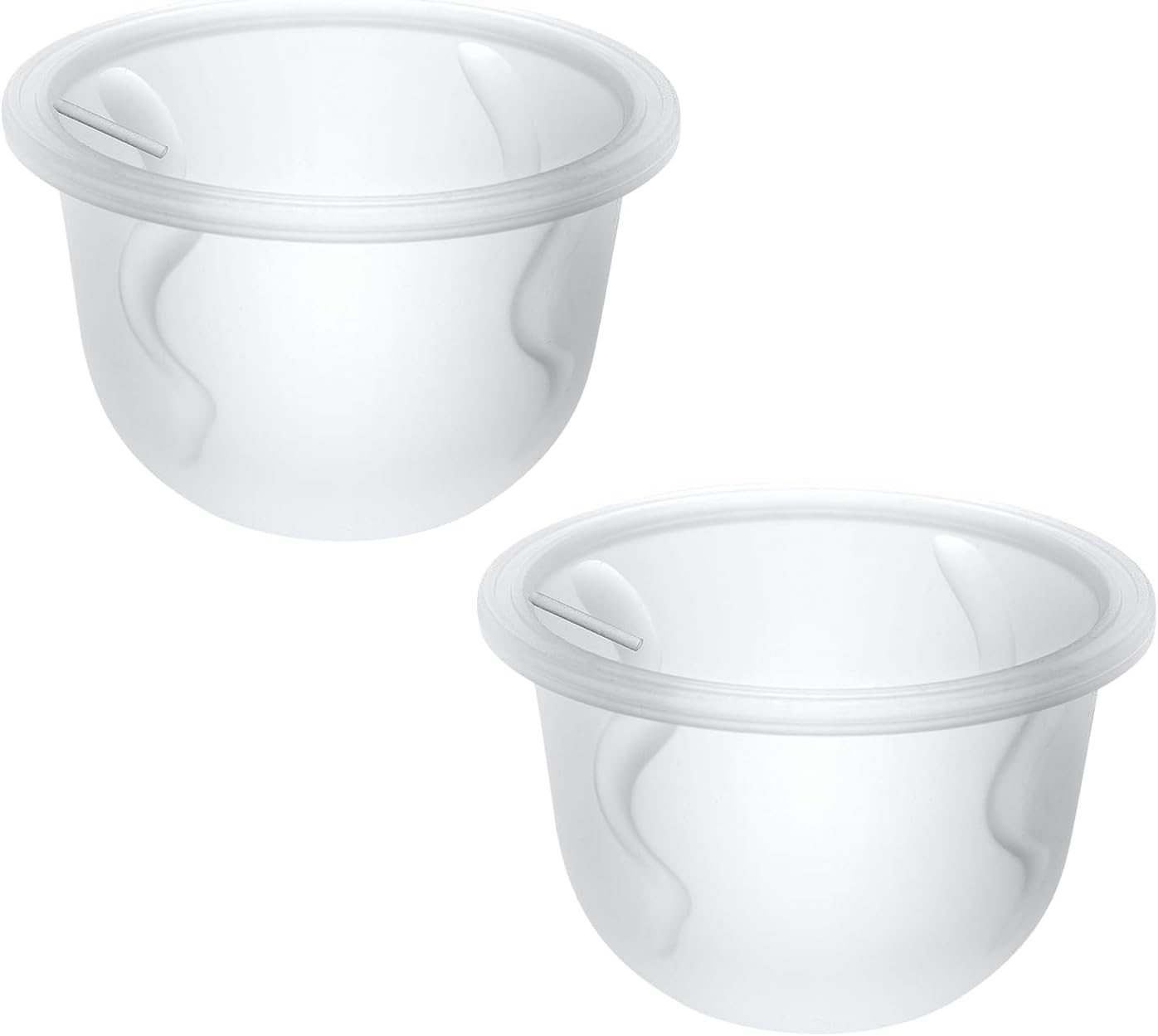 BOXOB 2Pcs Silicone Rubber Diaphragms Replacement Parts, Bpa-Free Breast Pump Bowl Breastfeeding Accessory for Zomee Z1/Z2 Breast Pump Parts for Motif Twist image number 3