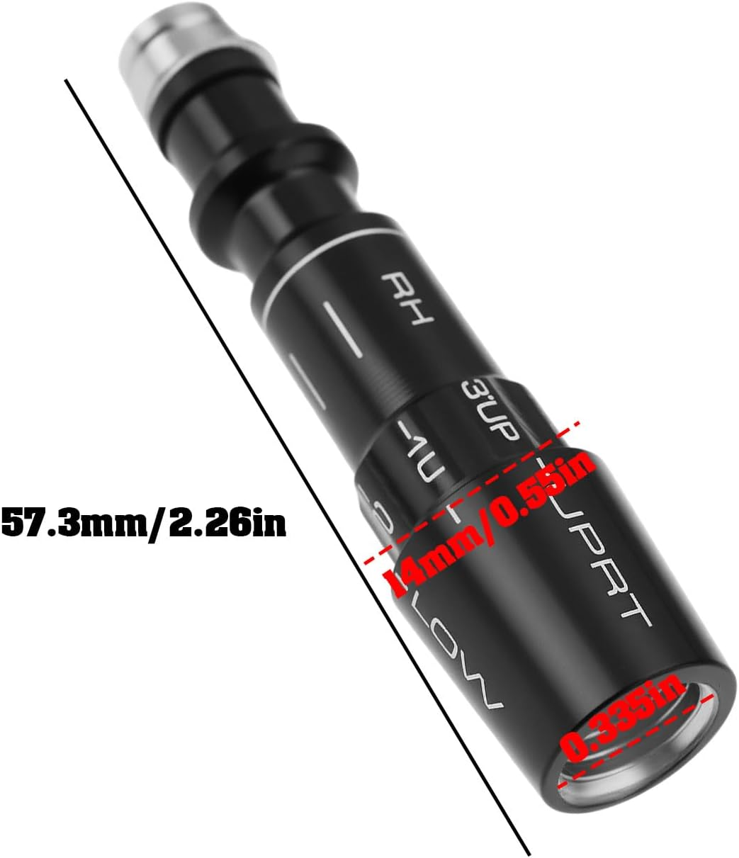 Create Idea 0.335Inch Golf Right-Hand Shaft Sleeve Golf Shaft Adapters Compatible with Mizuno ST-Z ST-X 220 ST200 ST190 image number 6