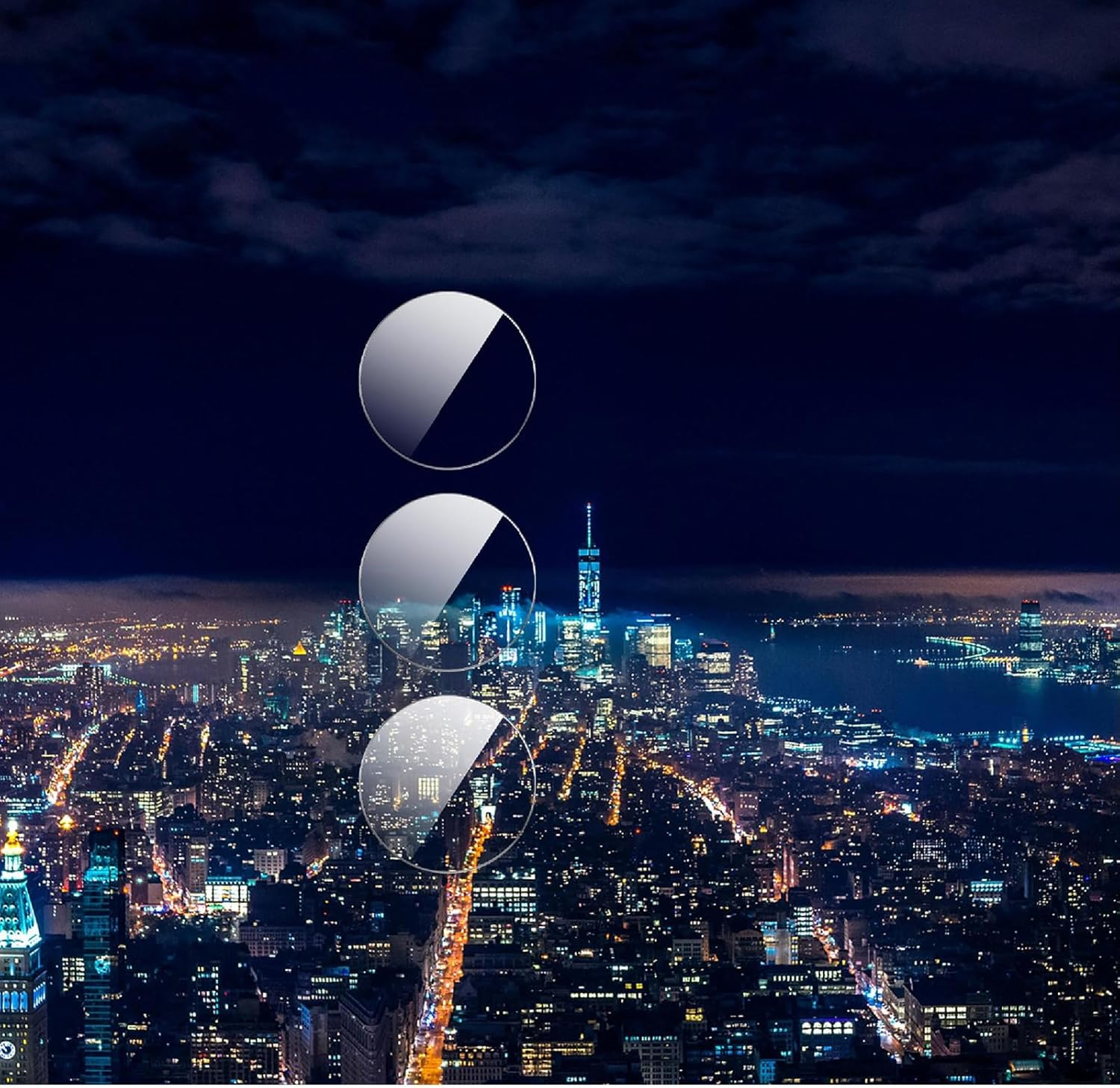 GIOPUEY Ultra Thin Pack of 4 Camera Protection Compatible with Samsung Galaxy Z Fold 7, HD Camera Glass Screen Protector [Scratch-Resistant] Camera Protector image number 5