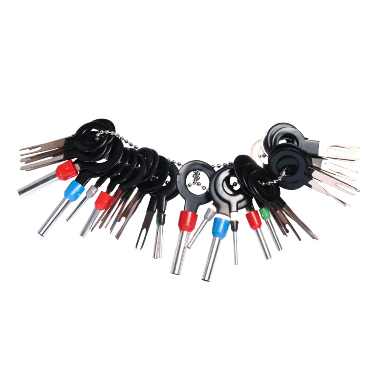 SEWOART 39Pcs Terminal Removal Connector Pin Release Extractor Puller Automotive Wiring Crimping Tool Kit Random Style image number 5