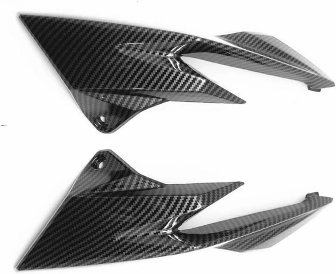 For CB 500F 2016-2018 2Pcs Motorcycle Fairing Trim Frame Cover Carbon Fiber Fairings Front Side Tank Air Vent Accessories