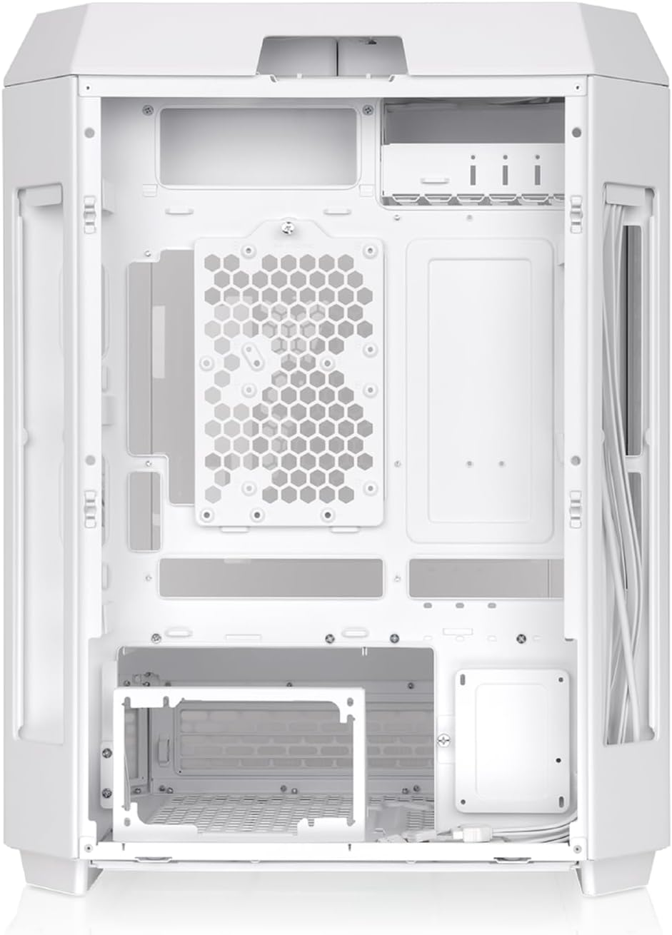 Thermaltake the Tower 600 Tempered Glass Mid Tower Case Snow Edition, CA-1Z1-00M6WN-00 image number 4
