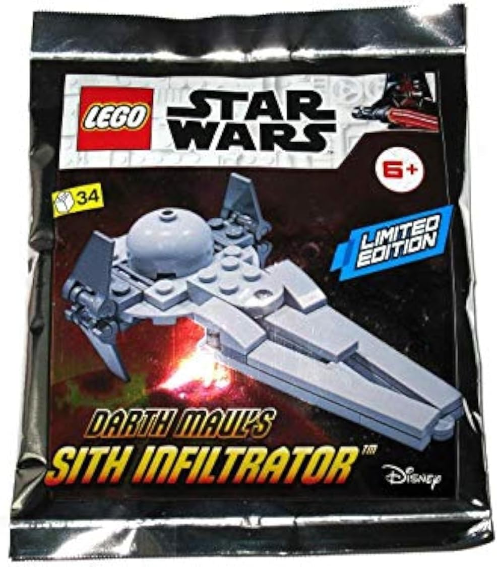 Star Wars Darth Maul'S Sith Infiltrator Foil Set 912058 (Packed in Bag)