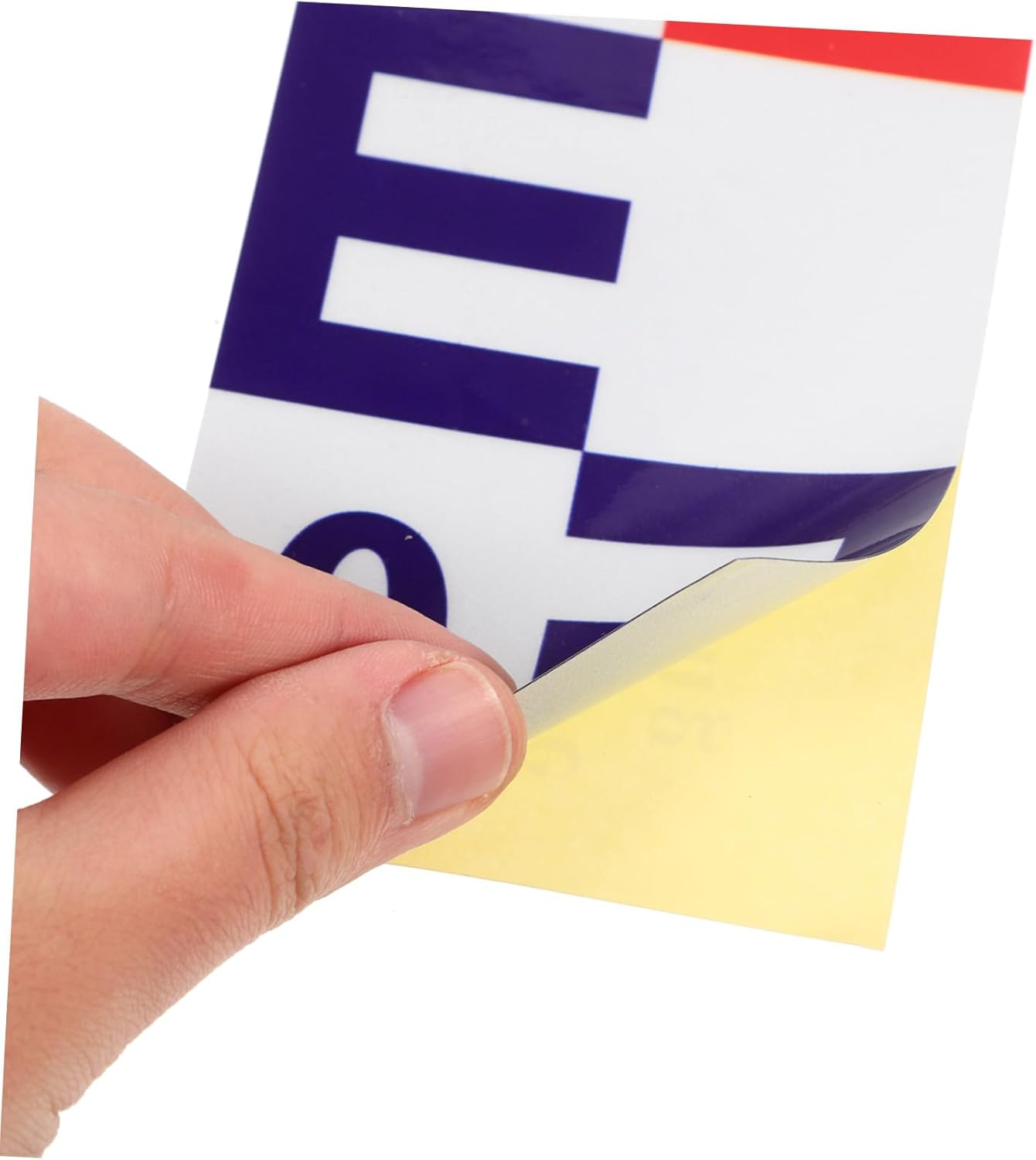 Abaodam Reflective Self-Adhesive Water Level Gauge Sticker Corrosion-Resistant Measuring Decal for Accurate Pool Depth and Garden Water Measurement image number 1