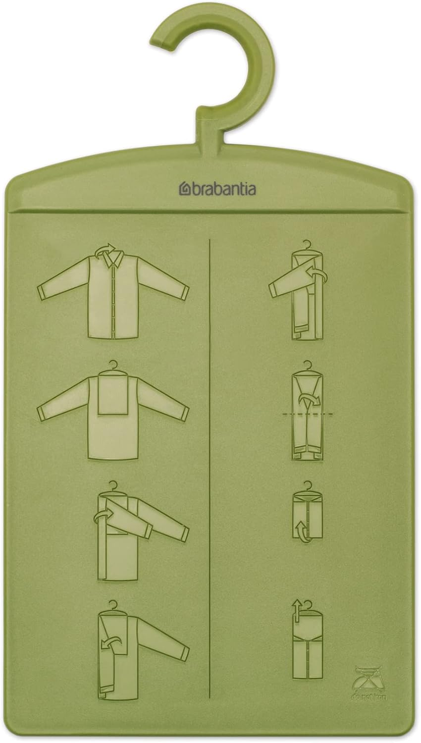 Brabantia Folding Board (Calm Green) Shirt Board, Laundry Folder, Folding Clothes Helper (8 X 0.2 X 15") - Calm Green image number 4