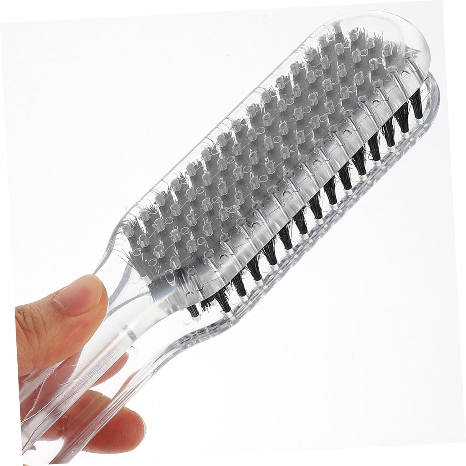 CANIGHT Double Sided Hair Straightening Comb Smoothing Brush for Women Hair Straightener Comb image number 5