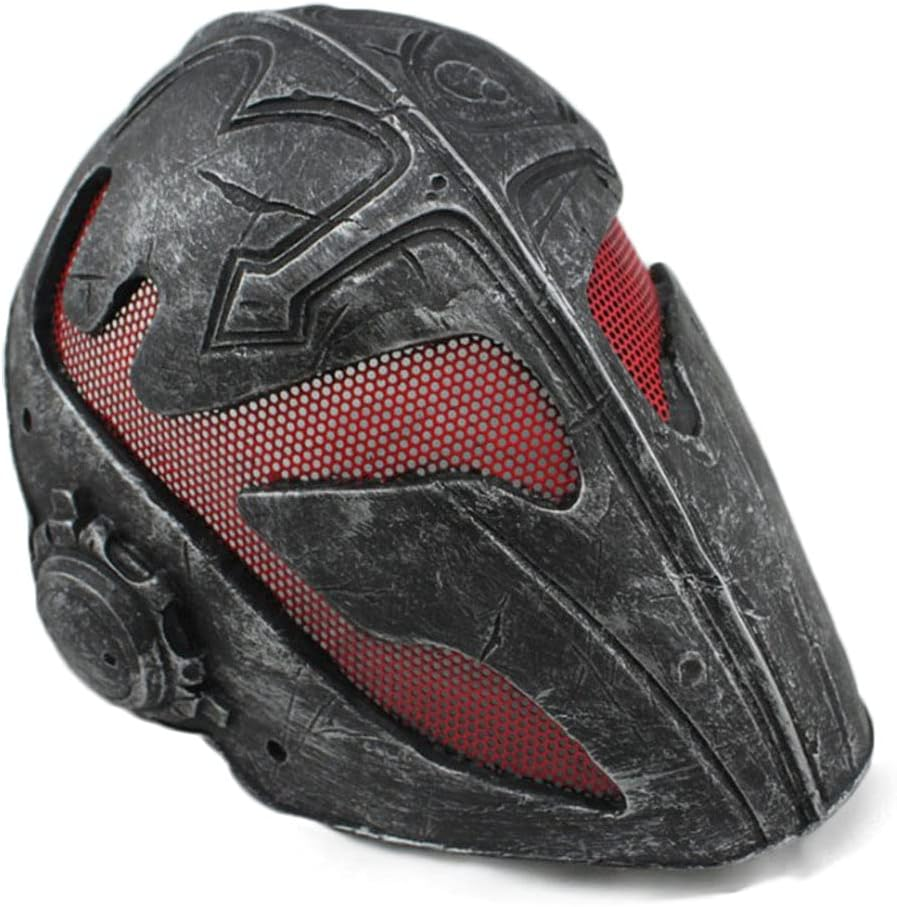 Osdream Wire Mesh Full Face Protection Paintball Mask Templar image number 5