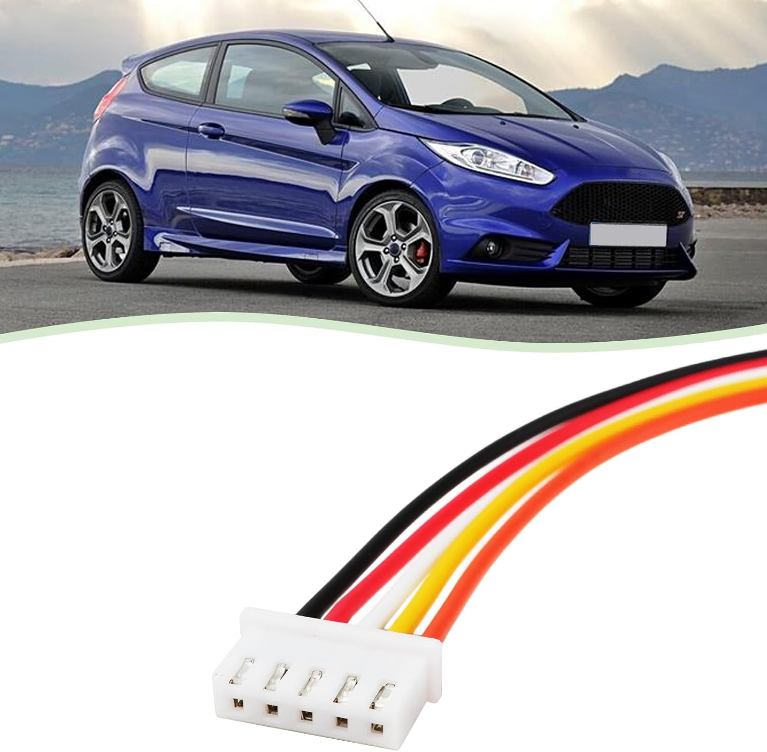 1Pc Speaker High Level Input Plug 5Pin JST Car Speaker Connector 2.54Mm 22AWG Compatible with JL Audio JX250 JX360 JX400 JX500 JX1000 20Cm image number 1