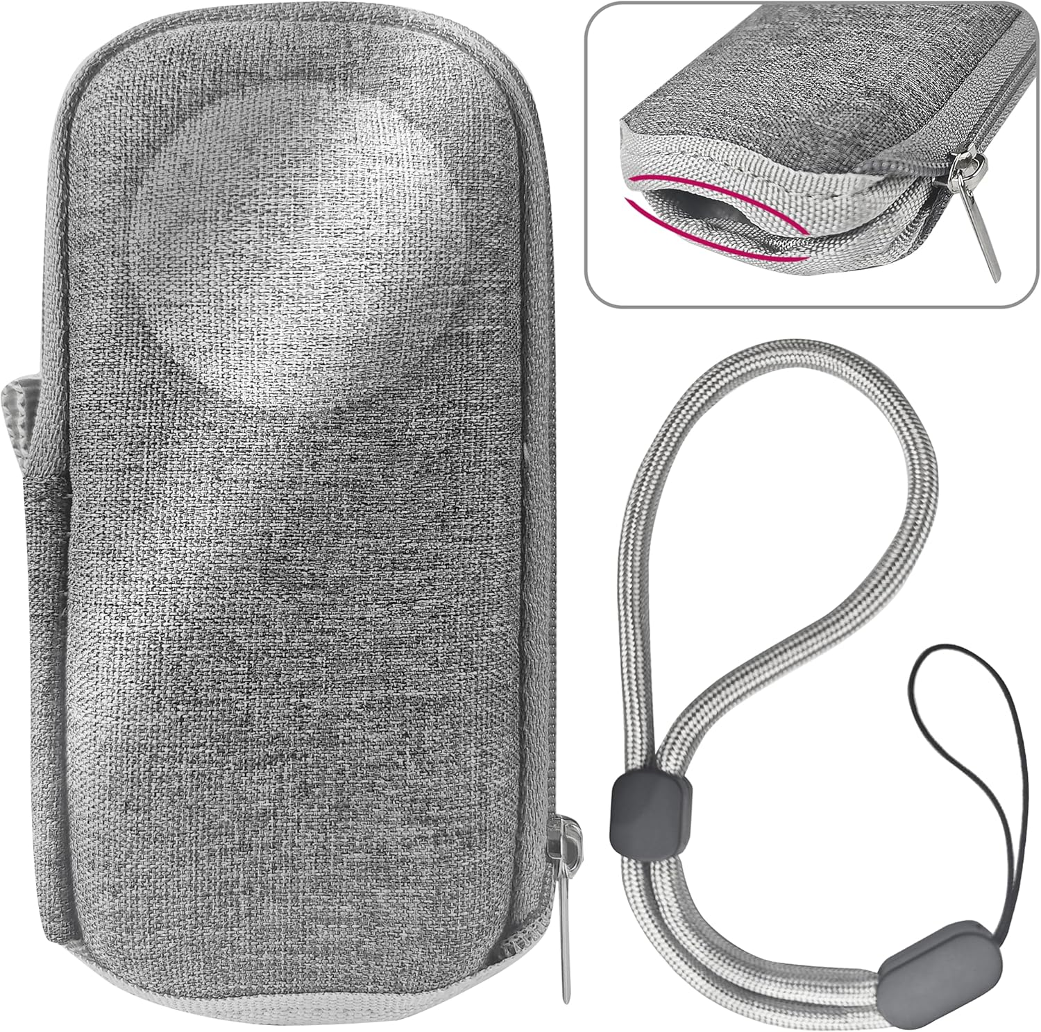 Fitstill Portable Storage Case for Insta 360 X4 Air/X3/X2/X ONE, Mini Protective Hard PU Hard Case, Travel Storage, Dustproof, Water-Resistant,X4 Air/X3/X2/X ONE Accessories image number 2