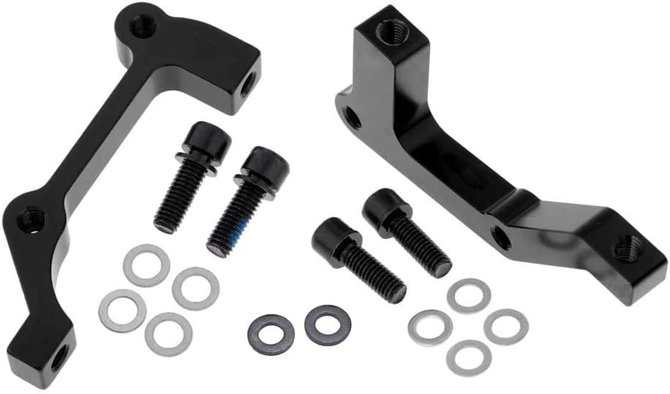 Auto-Plaza Pair of Disc Brake Caliper Mount Adapter Gear Parts Accessories Is/Post Front 180/203Mm Rear 160/180Mm image number 1