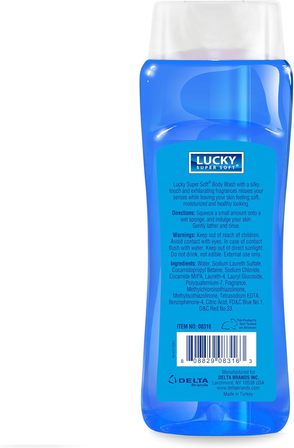 Lucky Super Soft Body Wash, Ocean Fresh, 440Ml image number 1