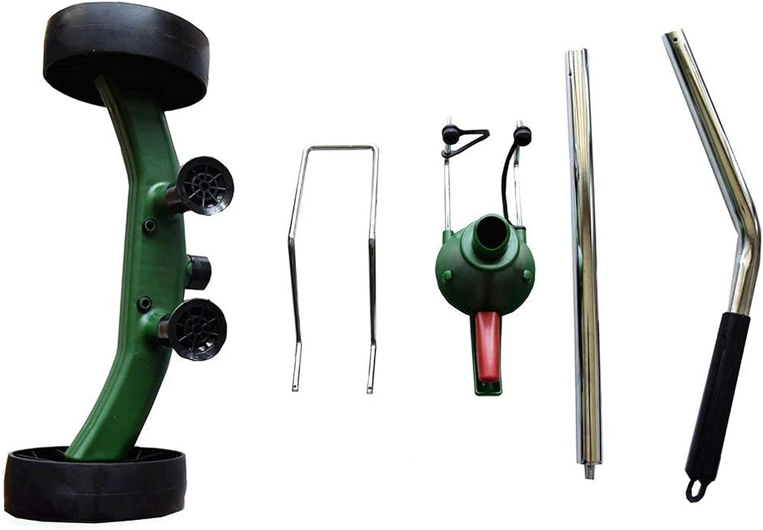 Garden Pot Mover with Adjustable Handle - Heavy Duty Plant Dolly Caddy with Sturdy Flat-Free Wheels and Gripping Suction Cups, Max 165 Lbs Weight Capacity image number 5