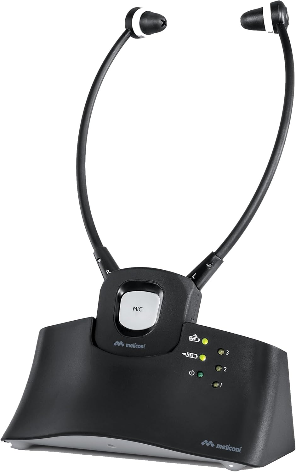 Meliconi Cuffia TV HP STETO Digital - Black image number 2