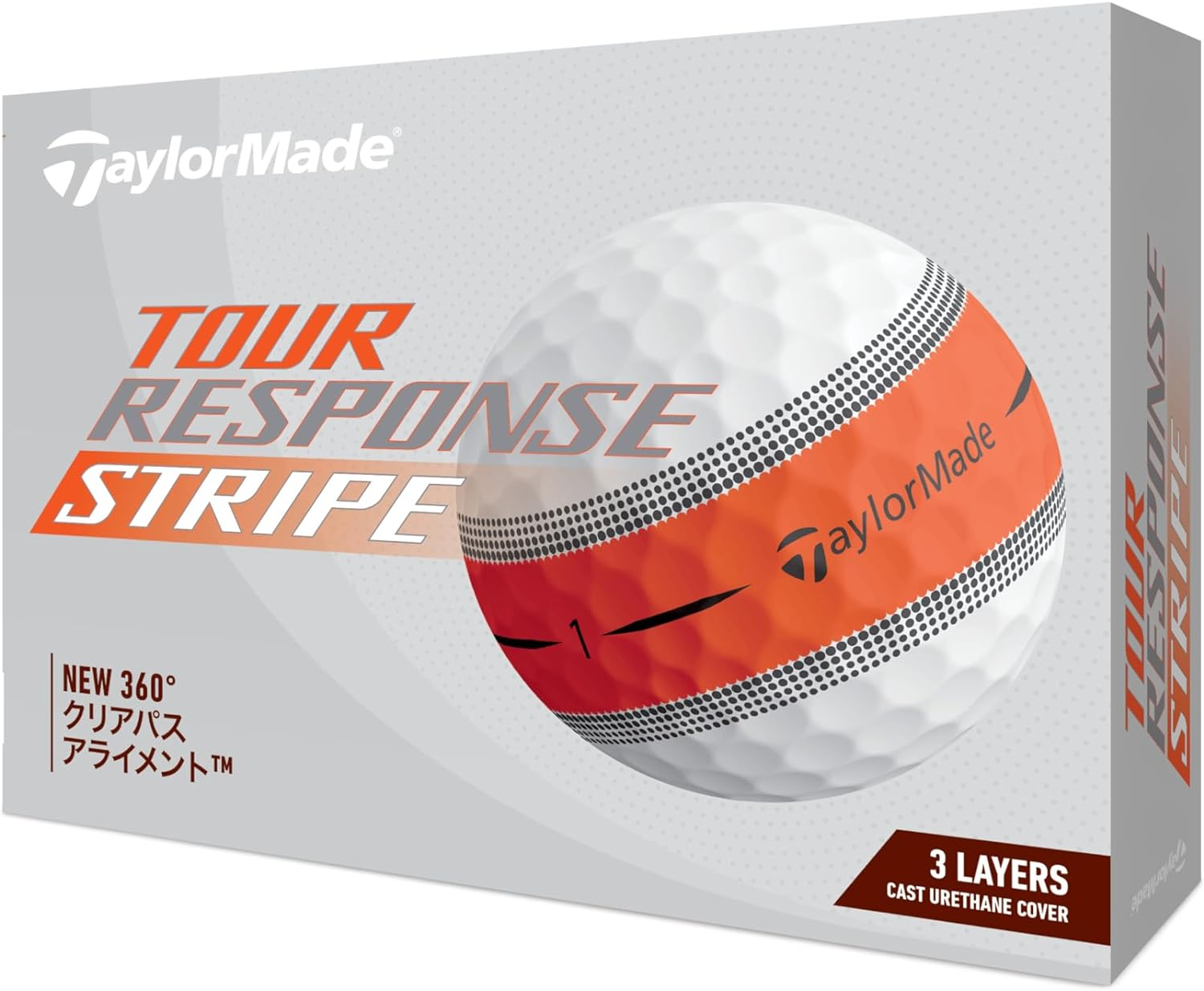 テーラーメイド(Taylor Made) Tourresponse/Tourresponse Stripe ツアーレスポンス ストライプ ボール メンズ ゴルフボール