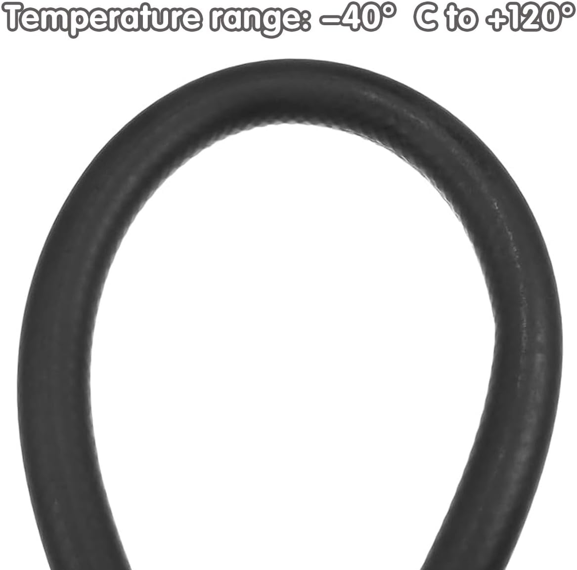AIMALL 2M Low Pressure Fuel Rubber Hose with 10Mm/12Mm ID, Oil-Resistant Gasoline Engine Tubing Pipe for Automotive Radiator Diesel Petrol Line Flexible Braid-Reinforced image number 3