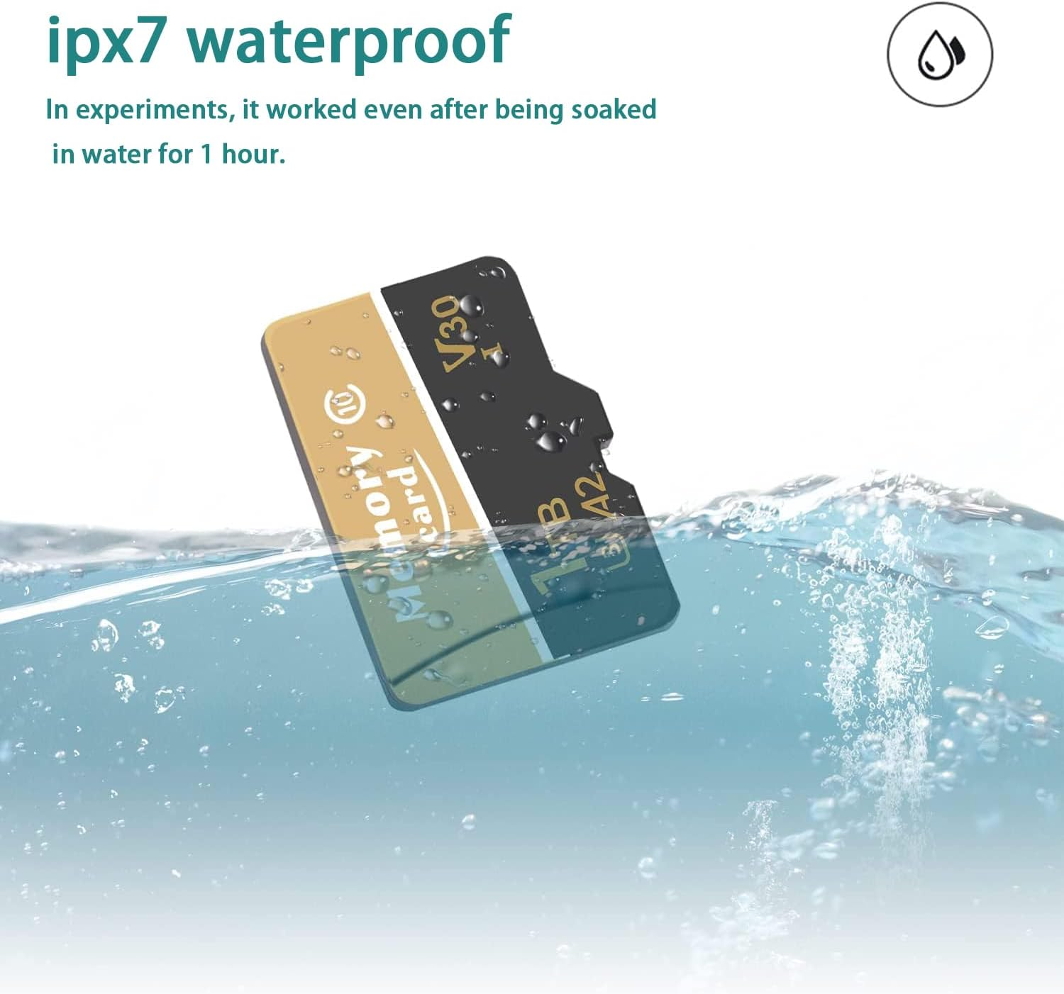 Microsdxc 1024GB Memory Card, UHS-I, C10, U3, V30, A2, Full-Hd & 4K Video, up to 160/100 Mb/S, Expanded Storage for Switch, Gaming Devices, Smartphones, Tablets