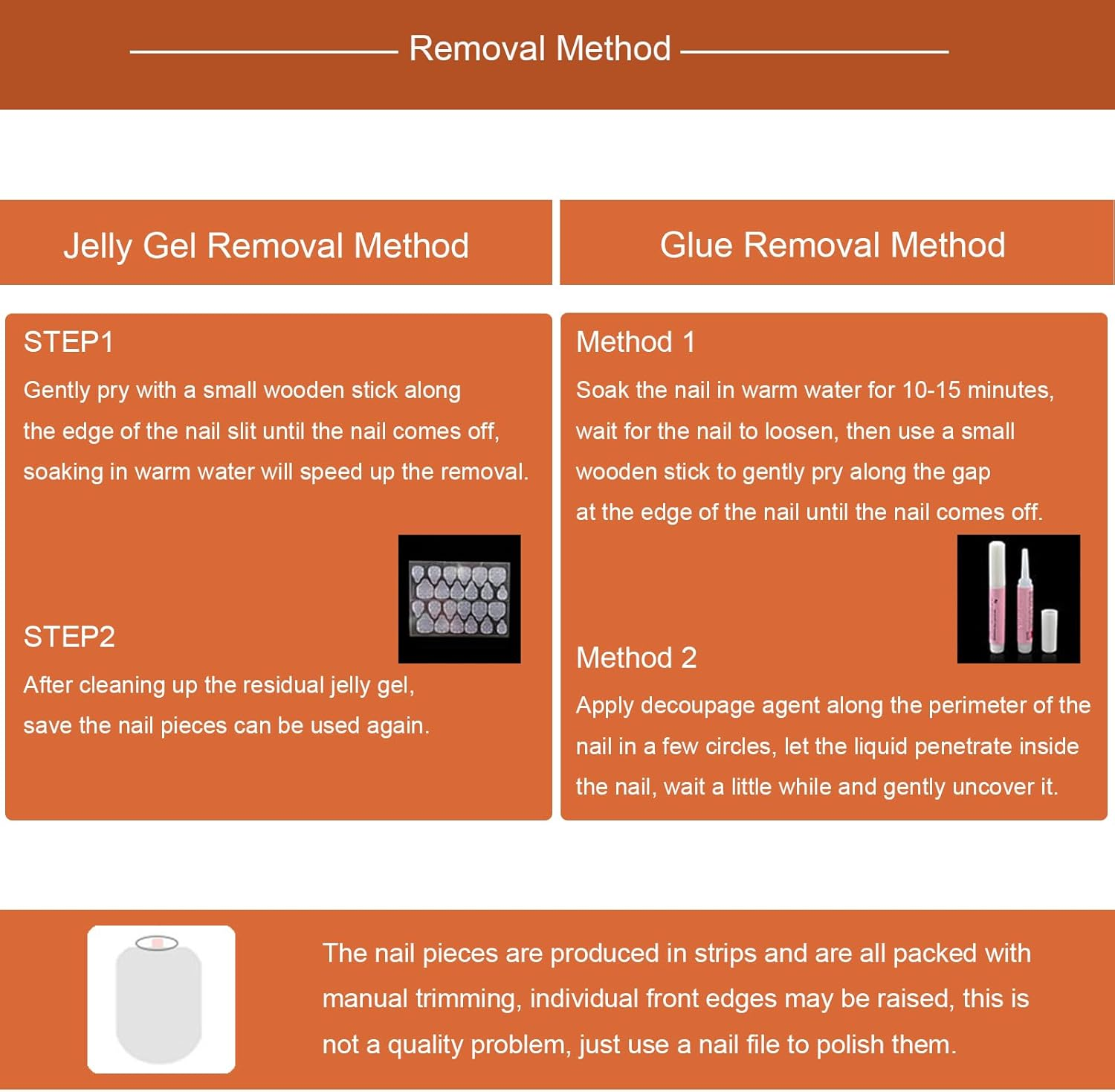 24 PCS Press on Nails Christmas Fake Nails Gingerbread Man Fake Nails Snowflake Fake Nails Medium Fake Nails Gifts for Women and Girls (No.107) - Style 11 image number 7