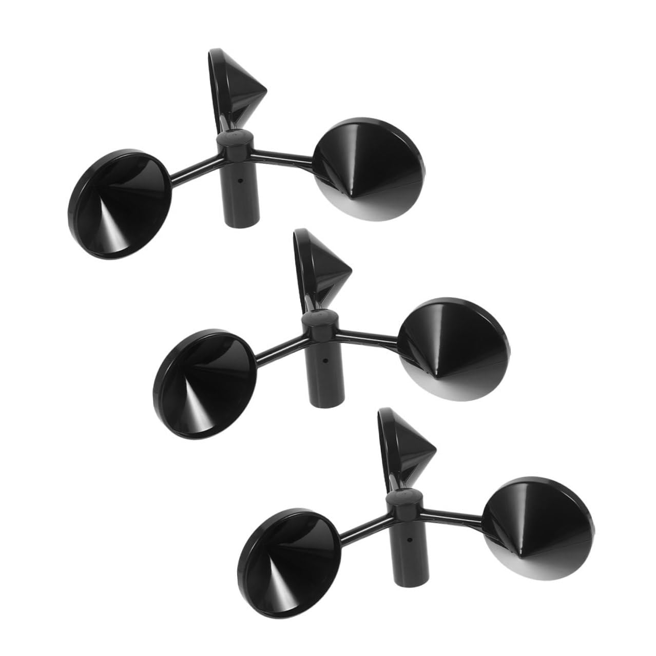 TEHAUX 3Pcs Wind Speed Cups Replacement for Handheld Anemometer Portable Wind Measurement Equipment for Meteorological Aerospace HVAC and Turbine Monitoring image number 4